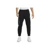 Nike Club Fleece Printed Drawstring Casual Joggers With Fleece Lining Men Bottoms Black FB7479-010