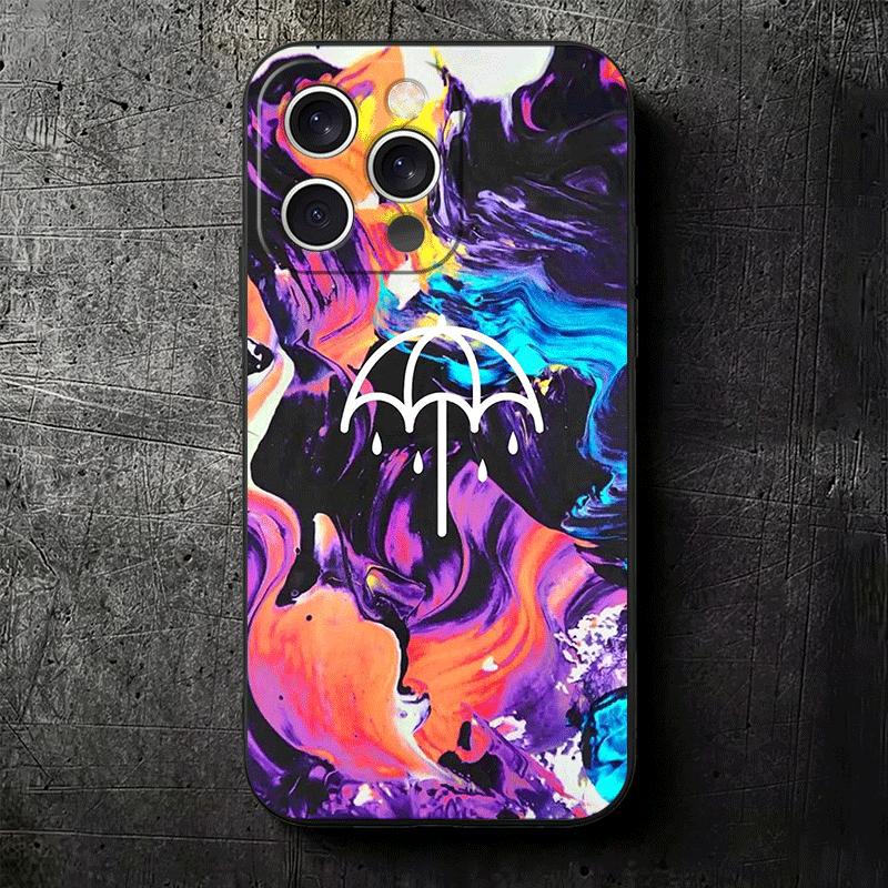 B-Brings Me The H-Horizons Soft Phone Case for iPhone 16 16E 17 Air 15 Pro Max 14 Plus 13 Mini 11 12 7 Black Cover Back Shell