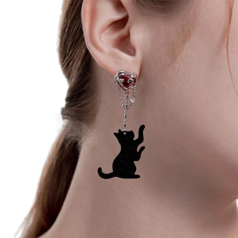 8 Cavity Silicone Mold For Cats Pendants High Transparency And Easy Release Accessory Mold For DIY Jewelry Making