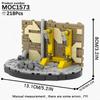 MOOXI Radiation Series MOC Bricks Set BrickHeaded T60 Power Armor Action Figures DIY Building Blocks Kids Toys For Children Gift