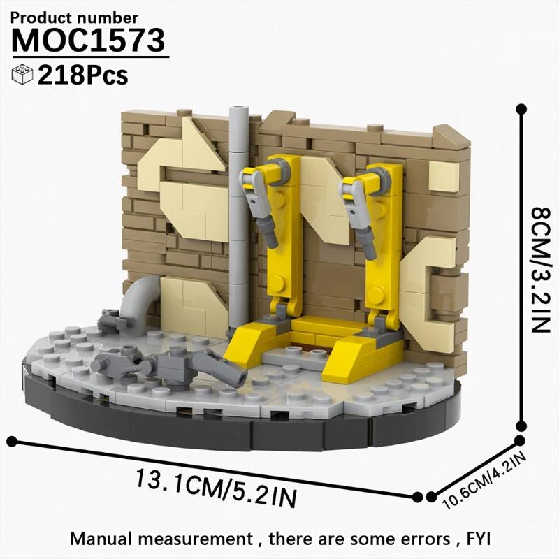 MOOXI Radiation Series MOC Bricks Set BrickHeaded T60 Power Armor Action Figures DIY Building Blocks Kids Toys For Children Gift