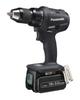 Panasonic EZ79A2 Dual Cordless Drill Driver with Vibration with Speed Limit Two 18V Battery and Case Black (14.4V/18V) Function, Setting, IP56,