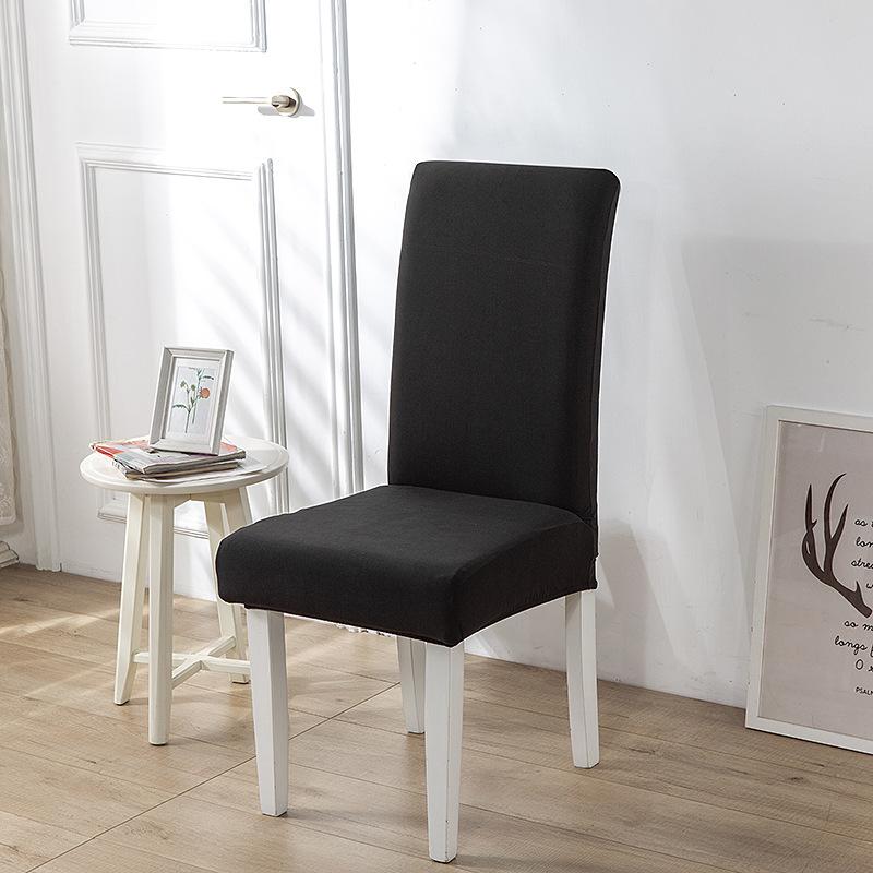 New Color High Gram Heavy Printing Elastic Backrest Integrated Chair Cover Household Hotel Anti-Fouling Dining Table Chair Cover