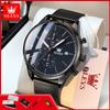 OLEVS 2881 Quartz Wristwatch for Men Chronograph Calendar Luminous Mesh Strap Business Sport Classic Original Man Dress Watch