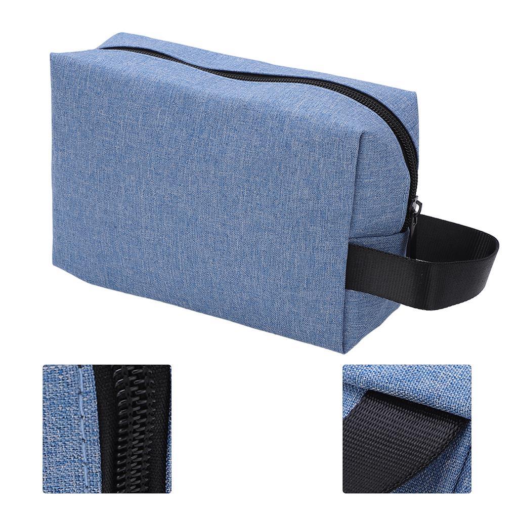2Pcs Storage Bag Travel Cosmetic Bag Waterproof   Toiletry Pouch for Make Up Skin Care Product
