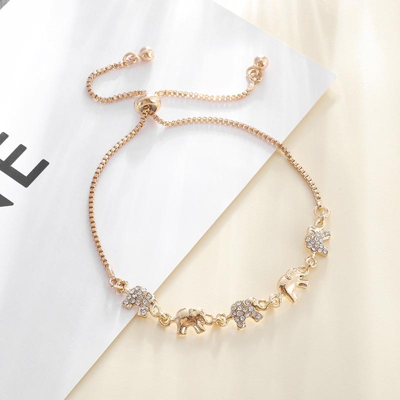 Korean Style Zircon Flower Bracelet for Women - Trendy, Simple, Personalized Design