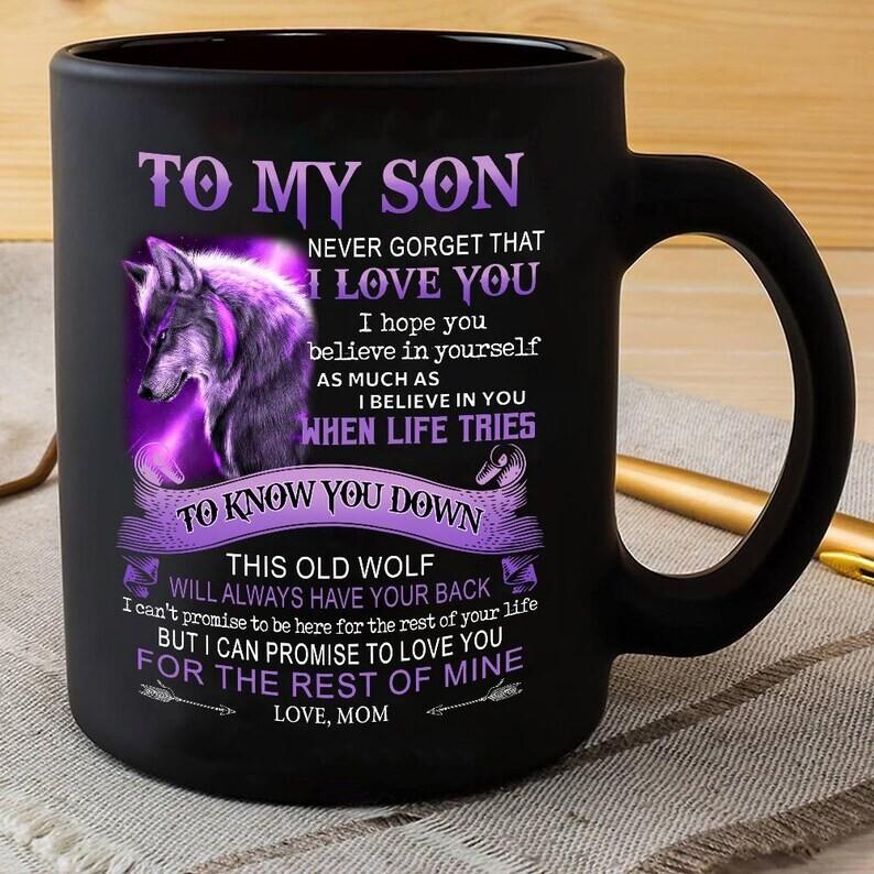 I Hope You Believe In Yourself - Best Gift For Son, Wolf Shirt, Wolf Lover Shirt Unisex T-Shirt XXXXL