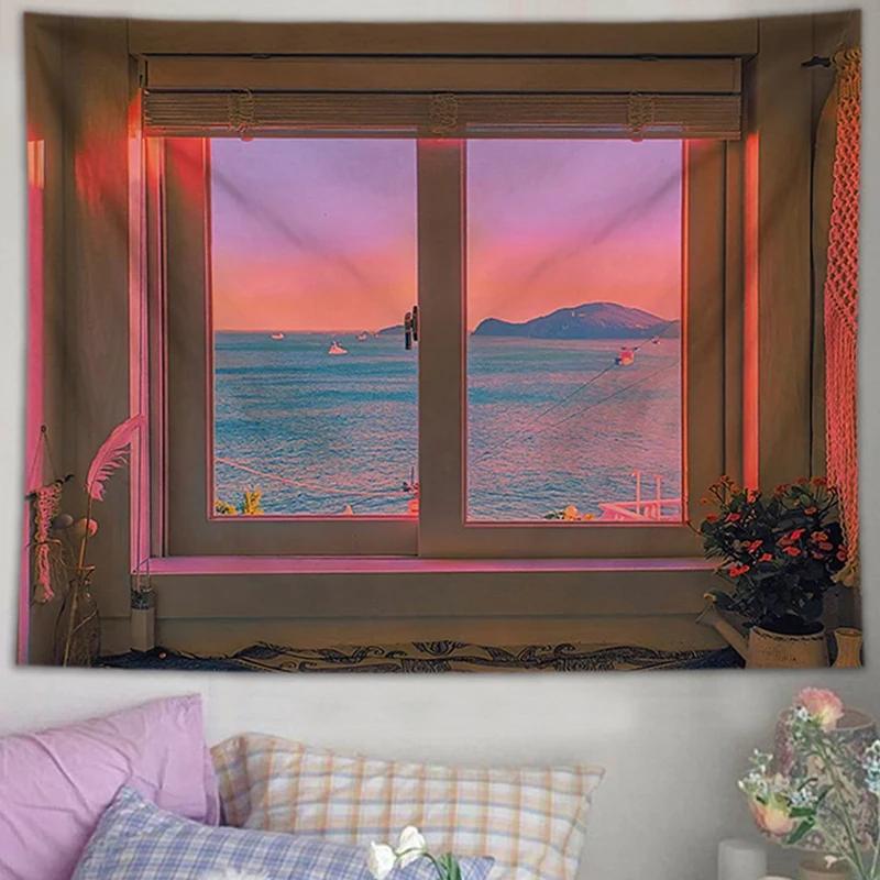 Ashou Aesthetic Background Pattern Tapestry Wall Hanging Decoration Home Art Room