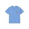 New MLB Set In Sleeve T Shirt Unisex Blue 3ATSO0233-07CBL