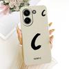 For Xiaomi Poco X8 Pro / X8 Pro Max Lucky Initial Letter Phone Case For Poco X8Pro X 8 Pro Max 5G Soft Silicone Cases Bumpers