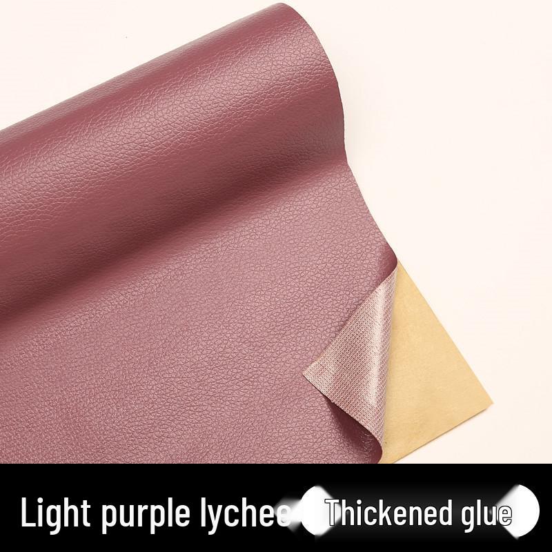 Self-Adhesive Lychee Pattern Leather Repair Patch for Sofa and Car Interior