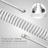 Coiled Keyboard Cable - Detachable Aviator Coiled Cable Type C To USB A Mix 5.9in for Gaming Keyboard and Cellphone