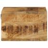 Wall Mounted TV Cabinets 2 Pcs Rough Mango Wood