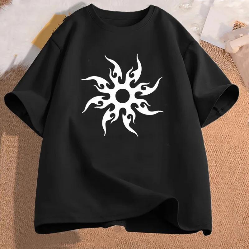 Women Videogame Cosplay Team Harajuku Short Sleeve Casual Womens Tshirt Clothing Street Tops Tees Aesthetic Clothes