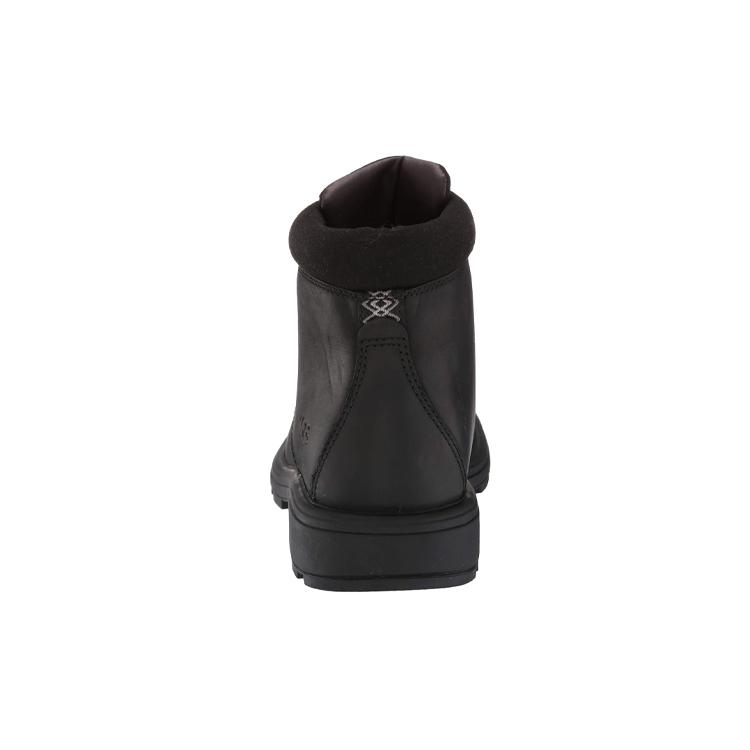 UGG Biltmore Mid Boot Leather Waterproof And Wear resistant Outdoor Boots Men's Black 1114173-BLK