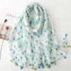Thin Fashion Aztec Paisley Floral Tassel Viscose Shawl Scarf High Quality Wrap Pashmina Stole Bufandas Muslim Hijab 180*90Cm