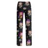 Womens Pajama Pants Sleepwear Casual Drawstring Elastic Waist Pants Comfy Straight Yoga Loose Trousers