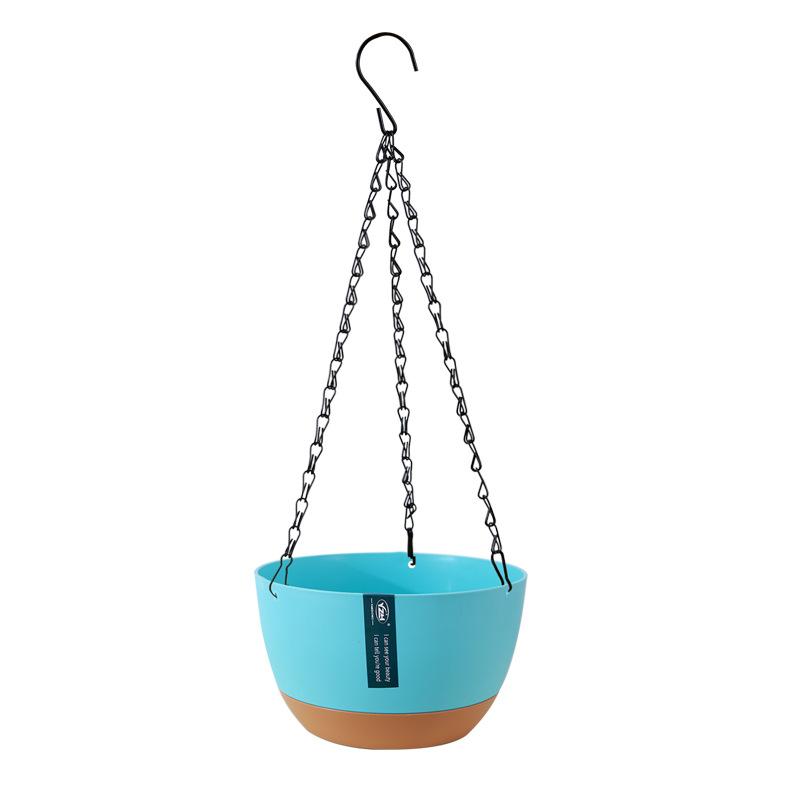 Home Graden Hanging Self-Watering Pots Drainage with Hooks for Indoor & Outdoor Flowers Plants Baskets Pots