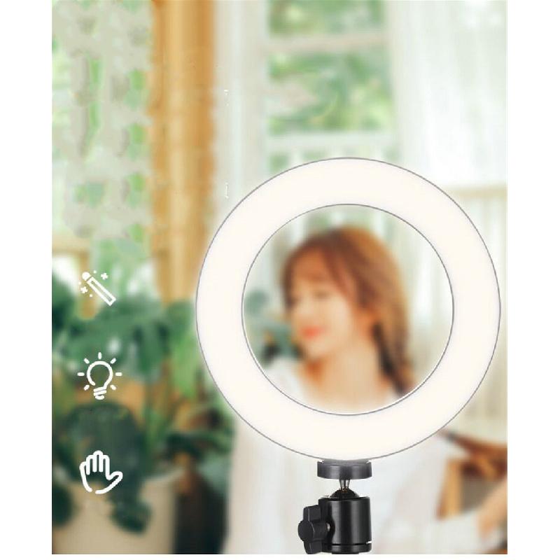 1Pc Gift Women Led Light Ring 6Inch Aluminum Pc For Selfie Take Photo Fill Light