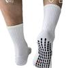 Men's Breathable Non-slip Shock-Absorbing Solid Color Sports Socks for Football & Basketball