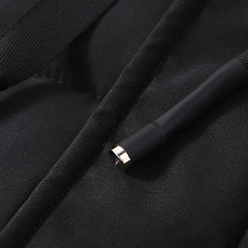 Męska zimowa kamizelka bawełniana Mao Ren z odpinanym kapturem