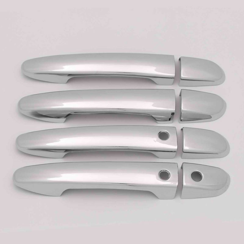 Applicable15-22MazdaCX9 CX-9Handle Door Outer Handle Stickers Carbon Fiber Pattern Bright Black Shell