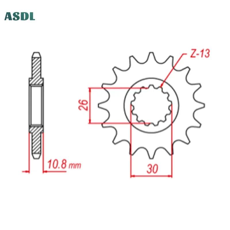 530 17T Front Sprocket Gear Cam For Yamaha YZF R1 R114B YZF R1 SP FZ1 N Fazer FZS1000 YZF R15VY FJ1100 FJ1200 XJR1200 XJR1300