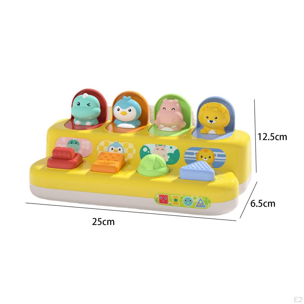 Hide and Seek Game Animal Toy Cognitive Development Fun Hands on Creative Gift Educational for