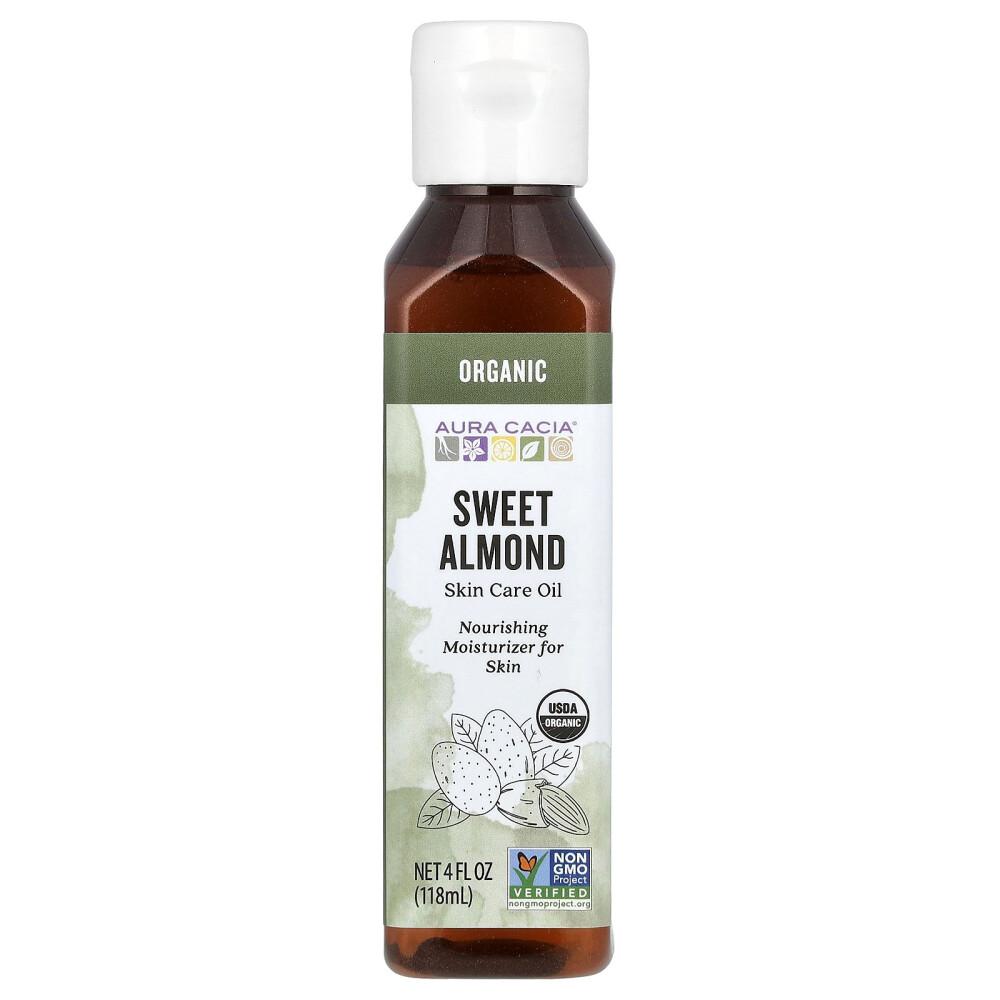 Aura Cacia Skincare Oil, Sweet Almond, 118 ml (4 fl oz) 118ml - 1 ea