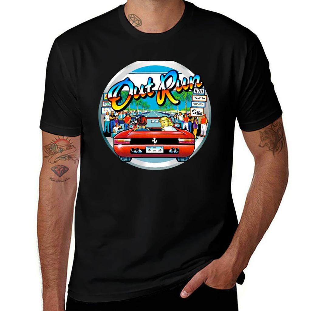 Out Run T-Shirt Plus Size Quick Dry Sports Tee