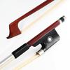 VINGOBOW Brazilwood Cello Bow, 35.6 Cm-43.2 Cm, Full Size, 71.5 Cm, Ebony, Frog, Natural, Mongolian White, Horsehair, Balanced Sweet Tone