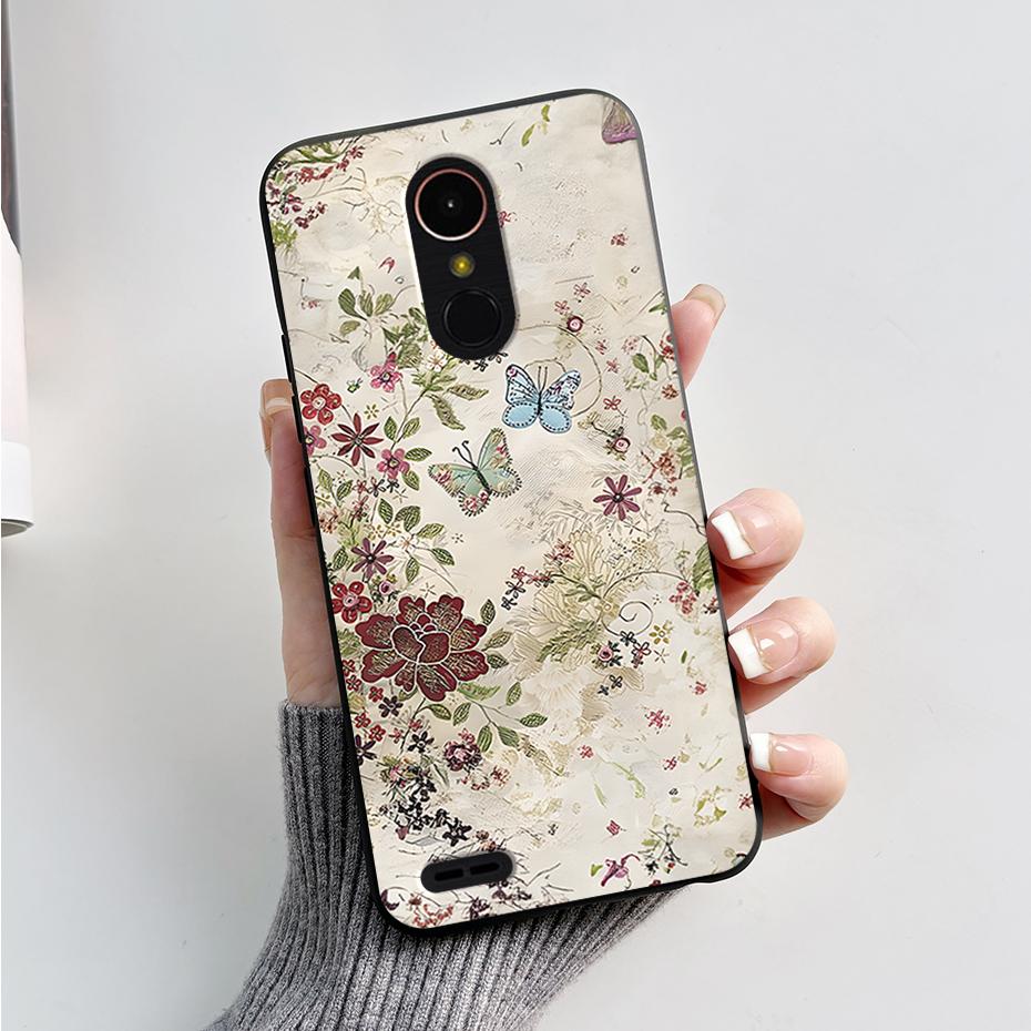 Case For LG K10 2017 X400 M250N /K20 Plus 5.3" Stylish Pattern Silicone Soft Phone Back Cover For LG K10 2017 Cases Bumper Coque
