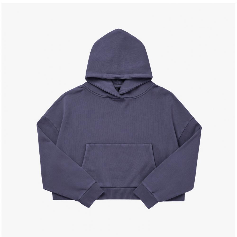 Tüm Stüdyo Es2125in Ağır Kapüşon Mürekkep Ağır Birlik Kapüşonlu Sweatshirt