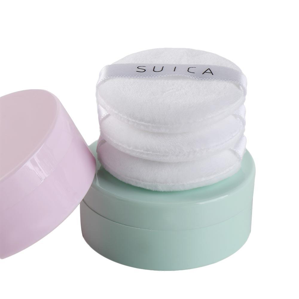 Portable Loose Powder Jars Durable Bulk Powder Box Dust Prevention Dispersion Powder Box  Make-up