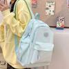 Casual Versatile Lightweight Backpack New Campus Backpack Textured Simple Travel Backpack
