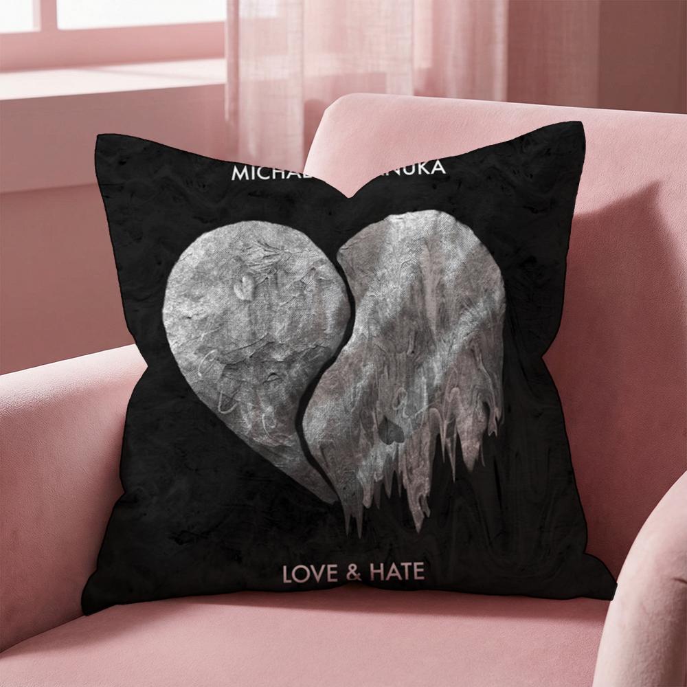 M-Michael K-Kiwanuka Cushion Cover Multi-Scene Pillow Cover for Home & Car - Reversible, Soft & Durable for Daily Use