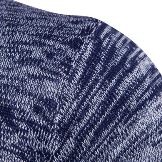 Long Sleeve Patchwork Men Sweater Autumn Winter O-Neck Stretchy Knitted Pullover Sweater Streetwear