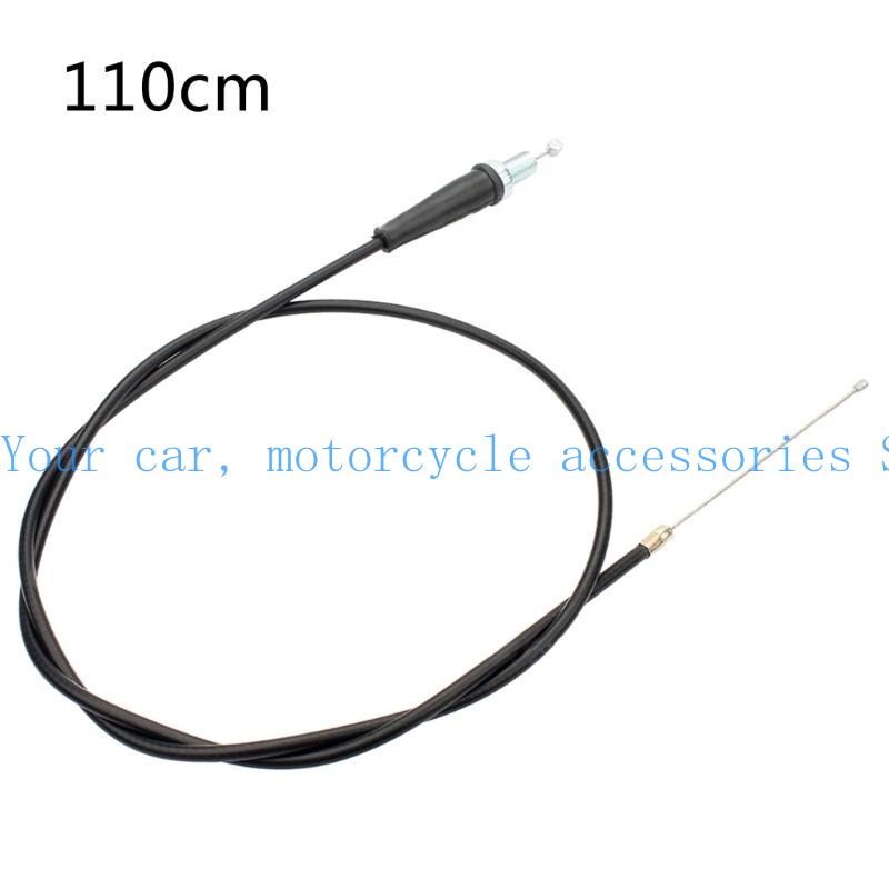 90cm/1m/1.1m/1.2m/1.3m Throttle Cable Replacement Universal Throttle Cable Compatible for 50cc 90cc 110cc 125cc 140cc