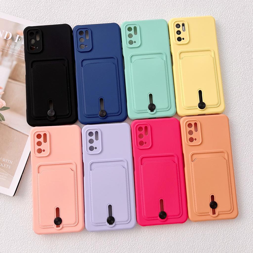 Redmi K40PRO Card Mobile Phone Case Card Case POCO M3 Card Silicone Case NOTE9PRO Suitable for MI10T