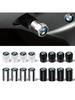 BGLX7 Car Sticker New For BMW 4p Automobile hub tire valve cap BMW M logo cover M3 M5 F10 F30 F20 E30 E34 E36 E39 E46 E91 x1 x2 x3 x5