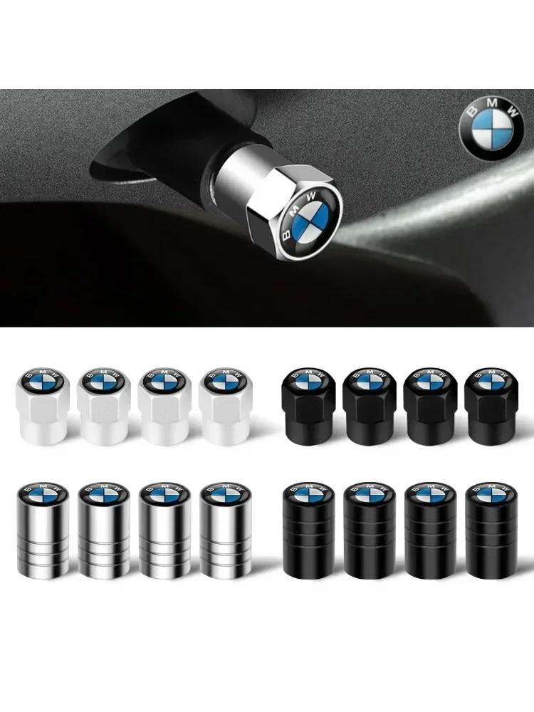 BGLX7 Car Sticker New For BMW 4p Automobile hub tire valve cap BMW M logo cover M3 M5 F10 F30 F20 E30 E34 E36 E39 E46 E91 x1 x2 x3 x5
