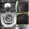 Compatible Gear Shift Knob & Leather Dust Cover for 0418 New/Old Model Manual Transmission Lever