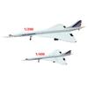 1: 200 Und 1:400 Concorde Air France Und Concorde British Airways Überschallflugzeug Legierung Druckgussmodell Statisches Display