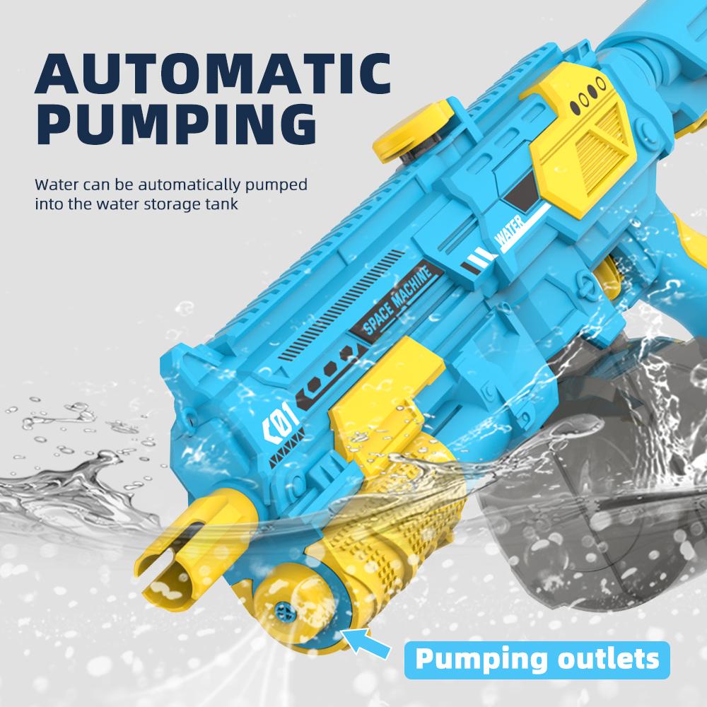 New M416 Water Gun Electric Pistol Shooting Toy Full Automatic Summer Shoot Beach Outdoor Toy For Children Boys Girl Adults Gift