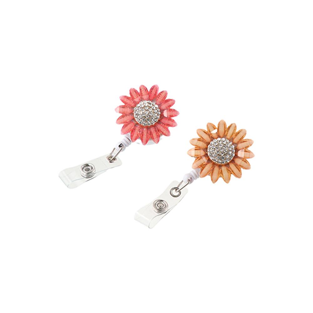 Badge Reel ID Lanyard Name Tag Retractable Badge Reel Badge Card Reels Badge Holder ID Card Clips