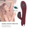 Dildo Vibrator Dual Motor Stimulator With 10 Powerful Vibrations, Entertainment Toy For Women Or Couples
