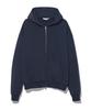 Partimento Vtg Faded Zip-Up Hoodie Navy