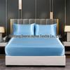 Silk Satin Cool Touch Fitted Sheet & Pillowcase Set