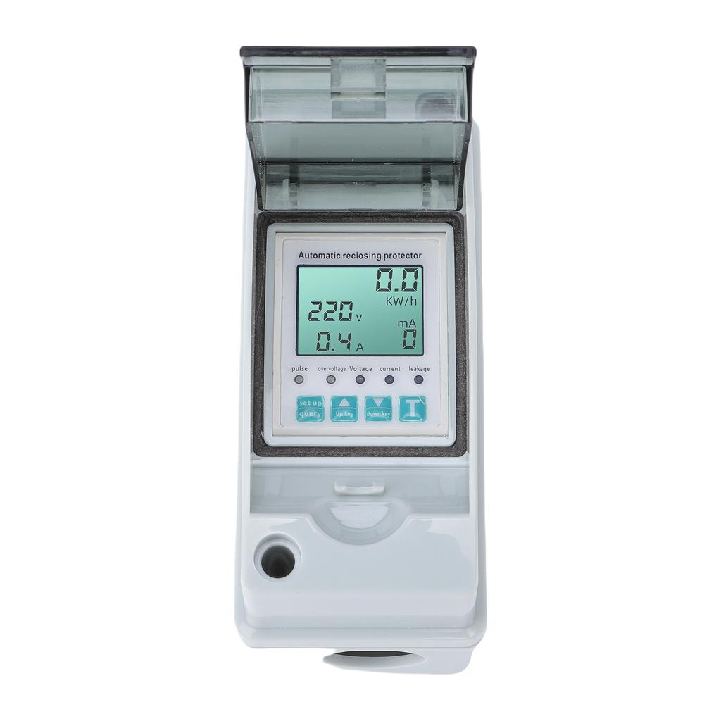 Smart Circuit Breaker with Distribution Box Miniature Single Phase Din Rail Mount Automatic Reclosing Over Under