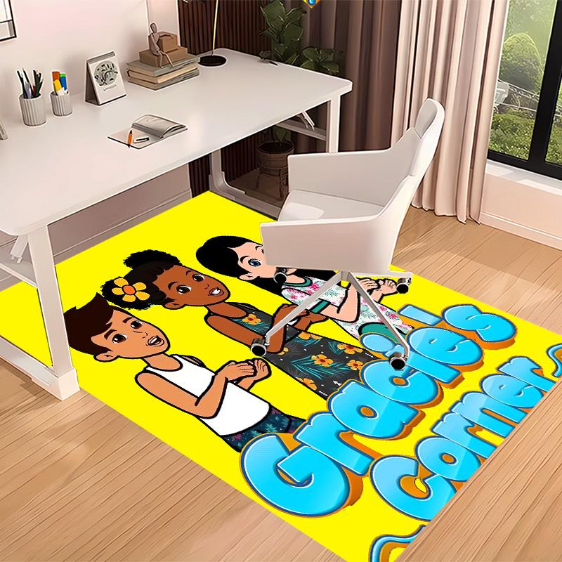 Gracie's Corner1 Printed Absorbent Washable Carpet, Non-Slip Bathroom Mats, Kitchen Rugs, Yoga Mat,Living Room Entrance, Camping Picnic Rugs